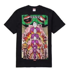 Supreme Death Tee Gilbert and George.Black. SS19.